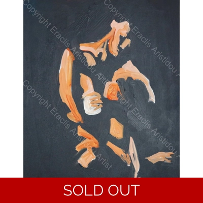 SOLD Nude Abstract Form with cup 279